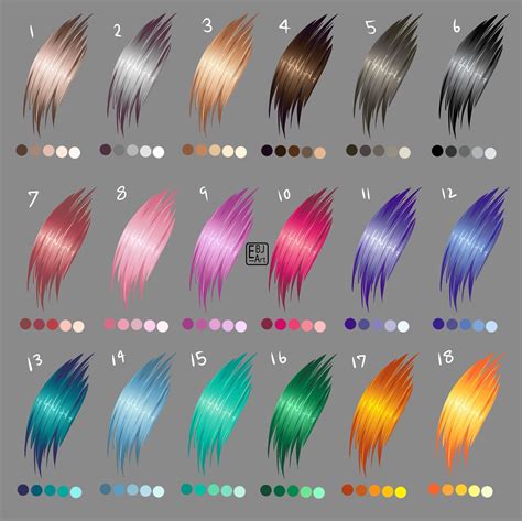 anime hair colors meaning|More.